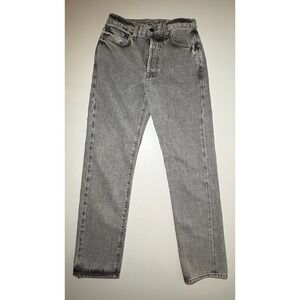 Imogene and Willie Harper Jeans Womens 27 Grey Selvedge Straight Leg Denim